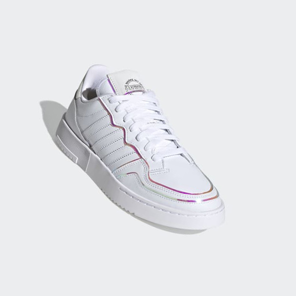 Zapatillas Adidas Supercourt Mujer Chile Blancas - MYVPBO186