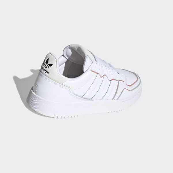 Zapatillas Adidas Supercourt Mujer Chile Blancas - MYVPBO186