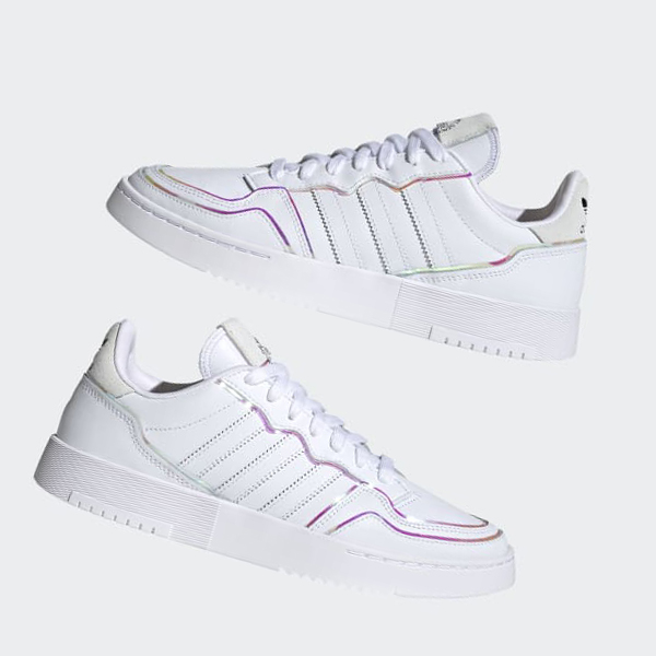 Zapatillas Adidas Supercourt Mujer Chile Blancas - MYVPBO186