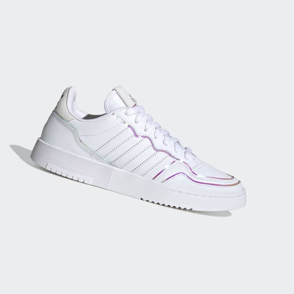 Zapatillas Adidas Supercourt Mujer Chile Blancas - MYVPBO186