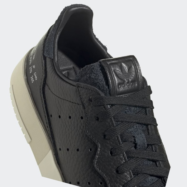 Zapatillas Adidas Supercourt Mujer Chile Negras - FQINTP138