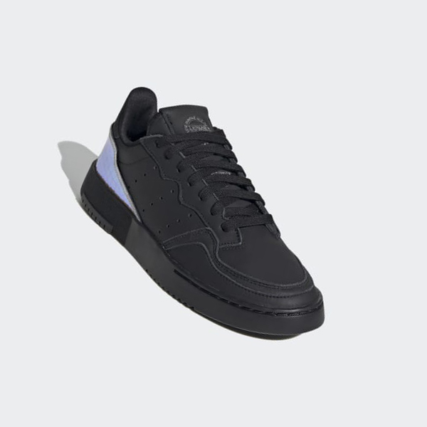 Zapatillas Adidas Supercourt Mujer Chile Negras - OHACLD524