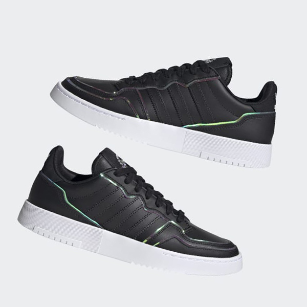 Zapatillas Adidas Supercourt Mujer Chile Negras - WCFXYT758