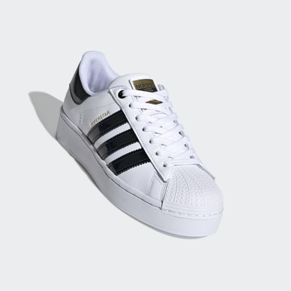 Zapatillas Adidas Superstar Bold Mujer Chile Blancas - NWLIAF701