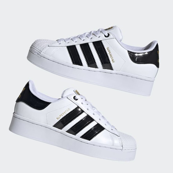 Zapatillas Adidas Superstar Bold Mujer Chile Blancas - NWLIAF701