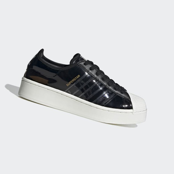 Zapatillas Adidas Superstar Bold Mujer Chile Negras - WFRNBO687