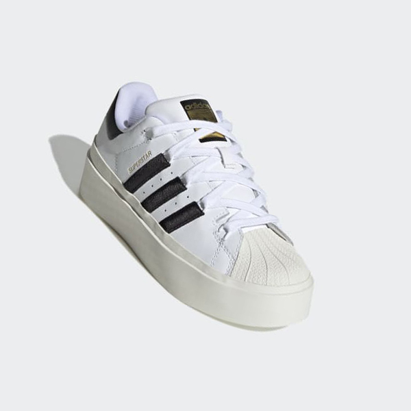 Zapatillas Adidas Superstar Bonega Mujer Chile Blancas - QSTVIG187