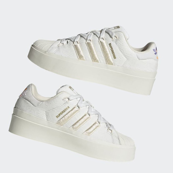 Zapatillas Adidas Superstar Bonega Mujer Chile Blancas - SHTXIM562