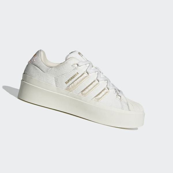 Zapatillas Adidas Superstar Bonega Mujer Chile Blancas - SHTXIM562