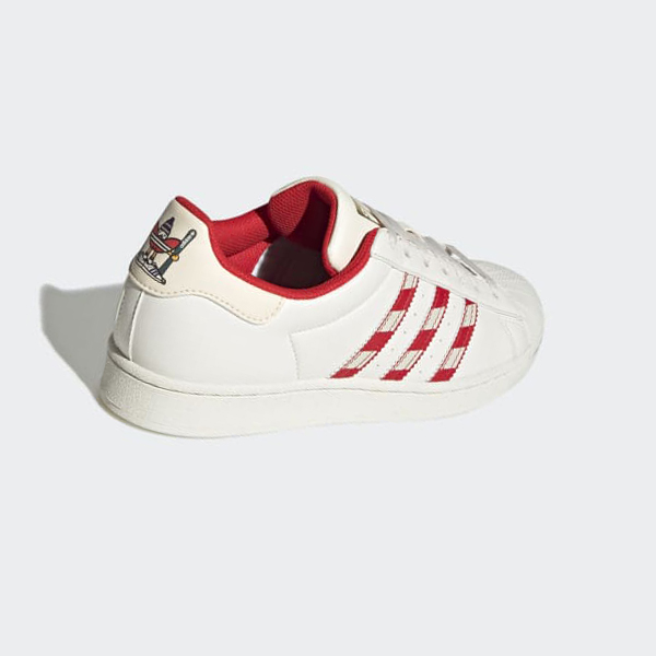 Zapatillas Adidas Superstar Christmas Mujer Chile Blancas - UDSYMQ438