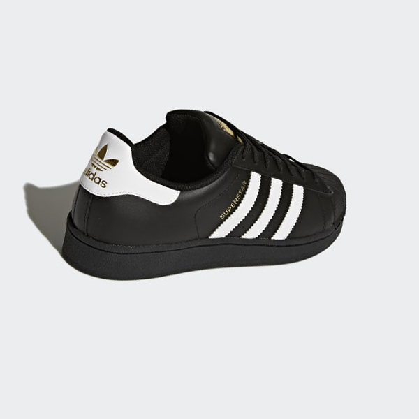 Zapatillas Adidas Superstar Foundation Mujer Chile Negras - JAIVYF829