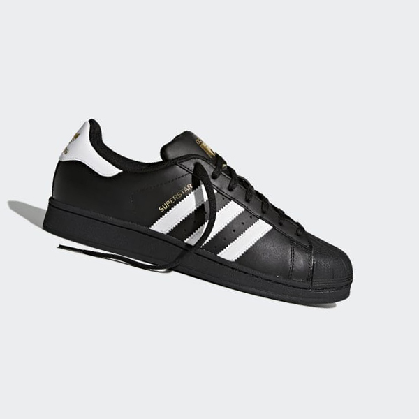 Zapatillas Adidas Superstar Foundation Mujer Chile Negras - JAIVYF829