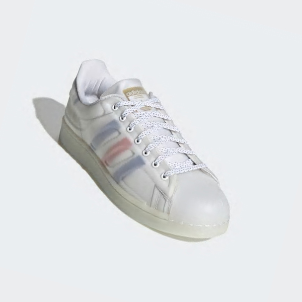 Zapatillas Adidas Superstar Futureshell Mujer Chile Blancas - BKFEYH519