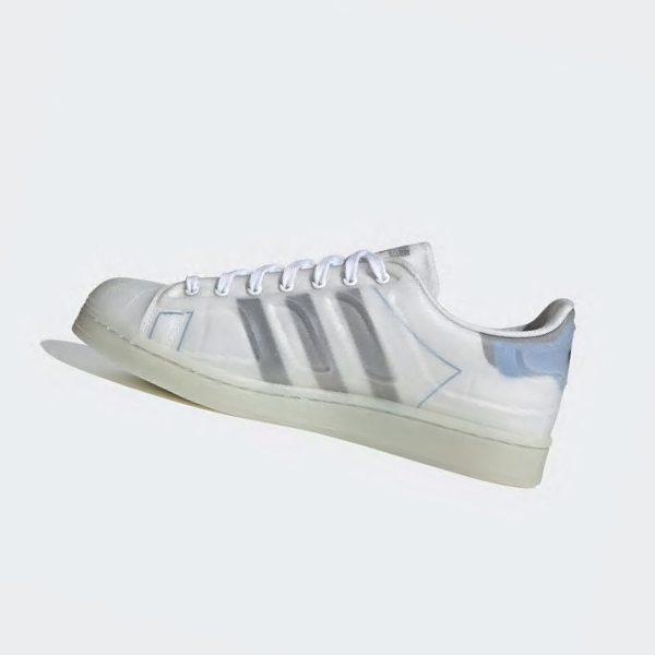 Zapatillas Adidas Superstar Futureshell Mujer Chile Blancas - PTZECH347