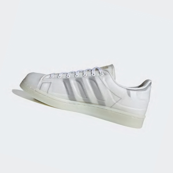 Zapatillas Adidas Superstar Futureshell Mujer Chile Blancas - SYZCEU109