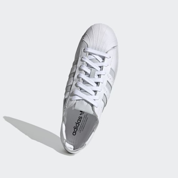 Zapatillas Adidas Superstar Minimalist Icons Mujer Chile Blancas - PDWTIQ062