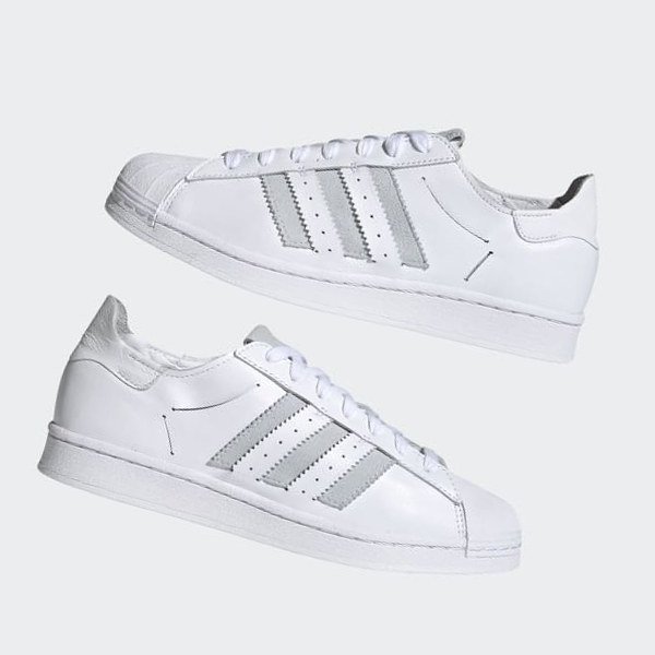 Zapatillas Adidas Superstar Minimalist Icons Mujer Chile Blancas - PDWTIQ062