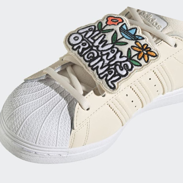 Zapatillas Adidas Superstar Mujer Chile Beige - GHYFCU731