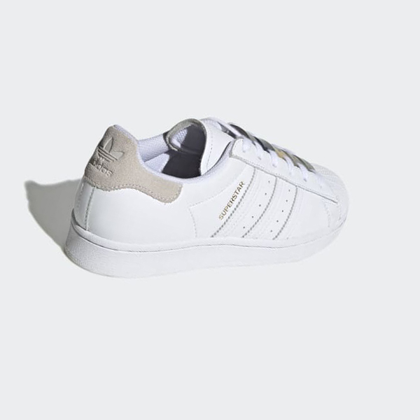 Zapatillas Adidas Superstar Mujer Chile Blancas - BAWICG624