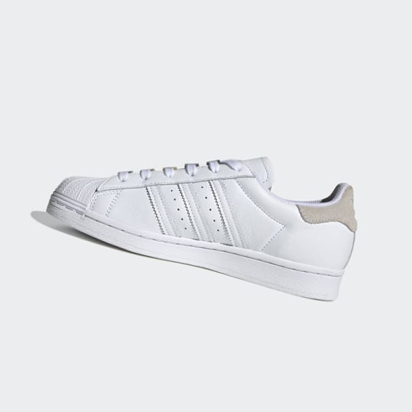 Zapatillas Adidas Superstar Mujer Chile Blancas - BAWICG624