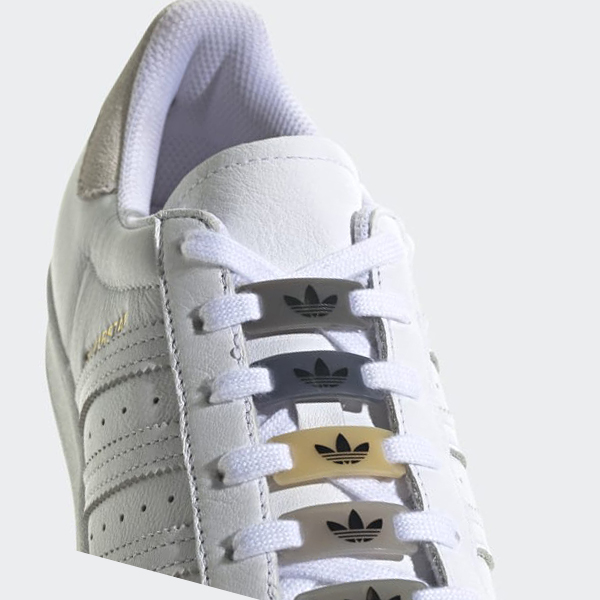 Zapatillas Adidas Superstar Mujer Chile Blancas - BAWICG624