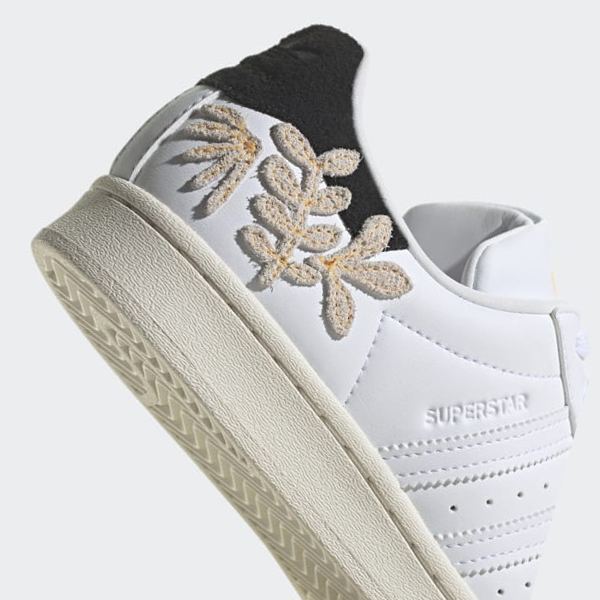 Zapatillas Adidas Superstar Mujer Chile Blancas - BZTPLF932