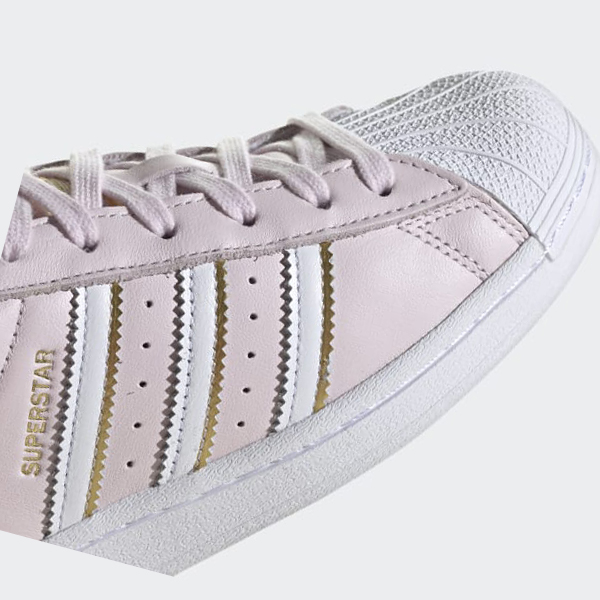 Zapatillas Adidas Superstar Mujer Chile Blancas - CPDNLZ029