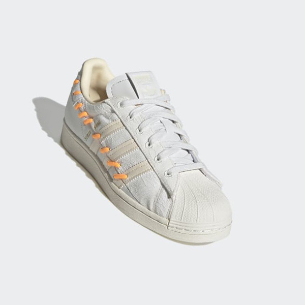 Zapatillas Adidas Superstar Mujer Chile Blancas - CSDTRK975