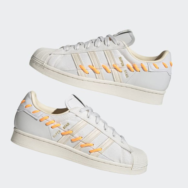 Zapatillas Adidas Superstar Mujer Chile Blancas - CSDTRK975