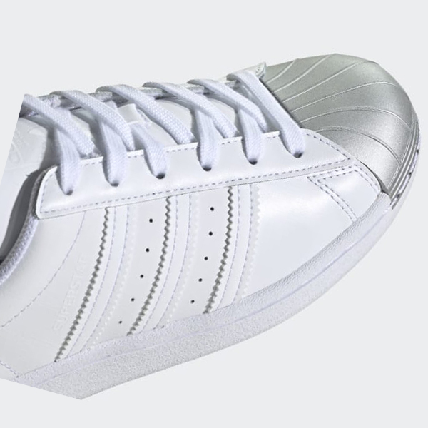 Zapatillas Adidas Superstar Mujer Chile Blancas - DAWXLR983