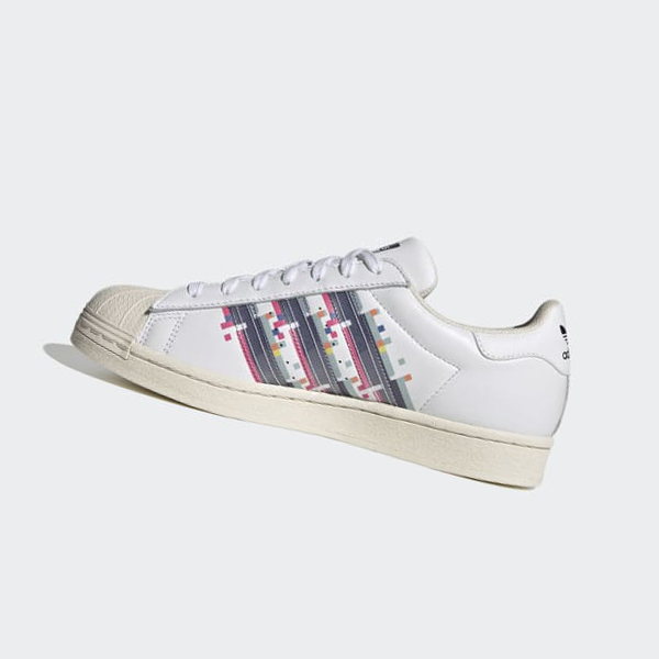 Zapatillas Adidas Superstar Mujer Chile Blancas - DGVLHR298