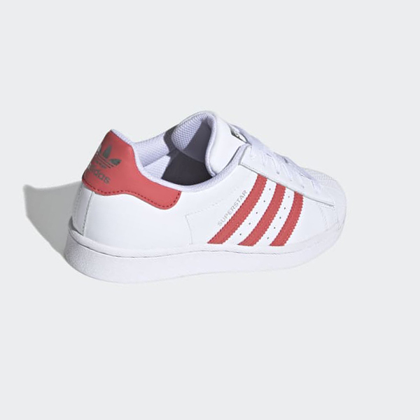 Zapatillas Adidas Superstar Mujer Chile Blancas - FAKRPT602