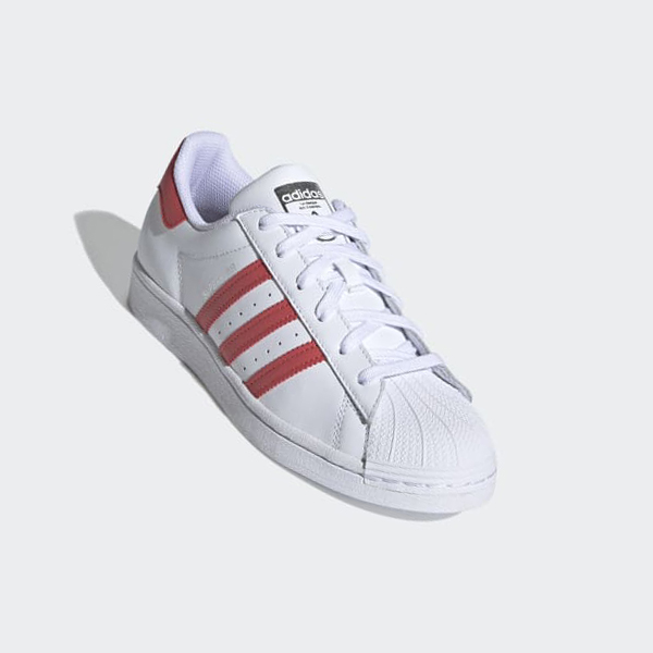 Zapatillas Adidas Superstar Mujer Chile Blancas - FAKRPT602