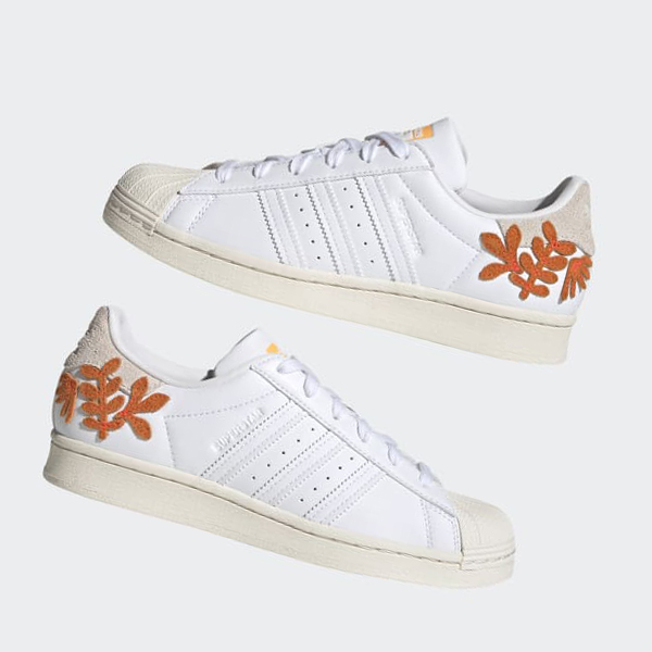 Zapatillas Adidas Superstar Mujer Chile Blancas - GVWEPL637