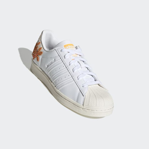 Zapatillas Adidas Superstar Mujer Chile Blancas - GVWEPL637