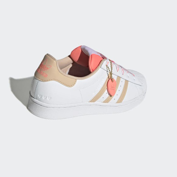 Zapatillas Adidas Superstar Mujer Chile Blancas - HRTBUW751