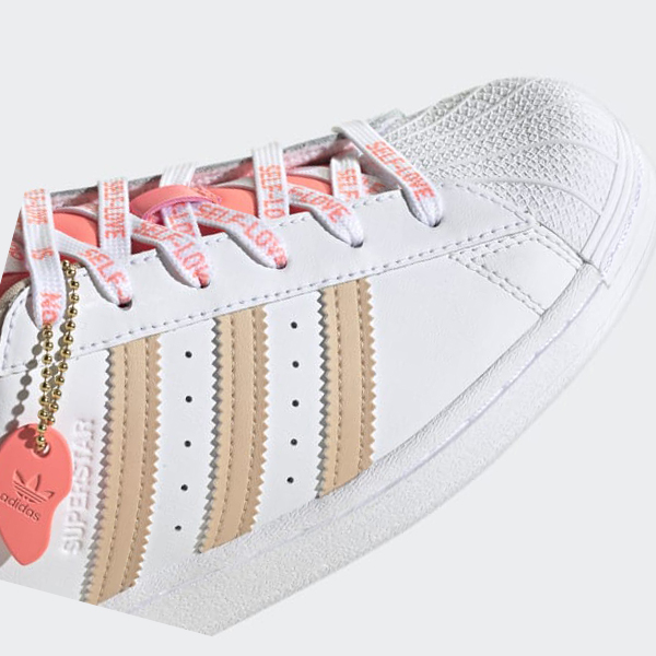 Zapatillas Adidas Superstar Mujer Chile Blancas - HRTBUW751