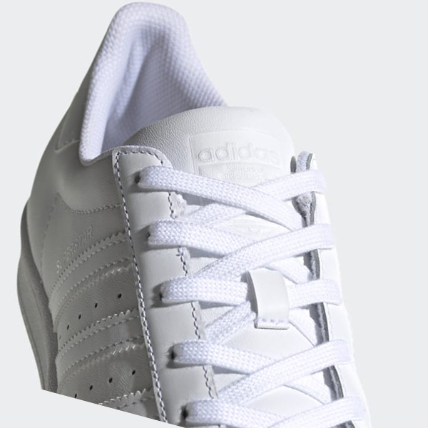 Zapatillas Adidas Superstar Mujer Chile Blancas - KPCHOB197