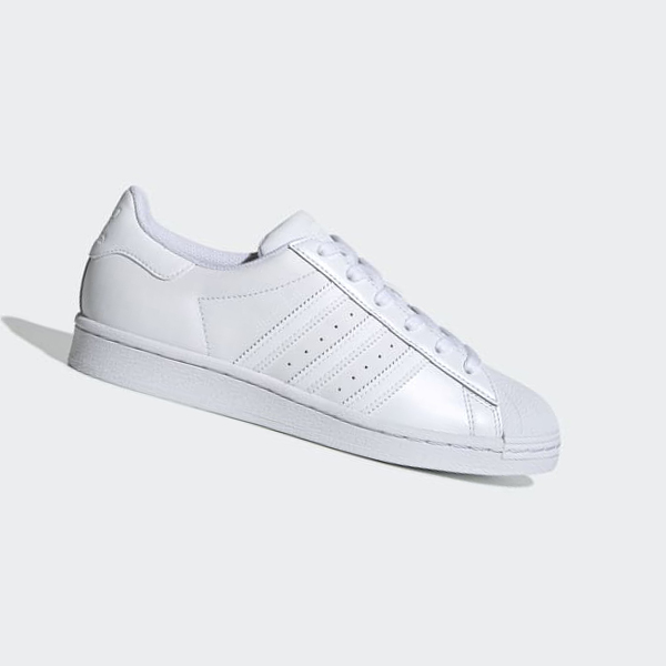 Zapatillas Adidas Superstar Mujer Chile Blancas - KPCHOB197