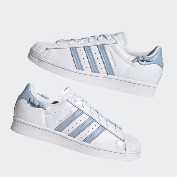 Zapatillas Adidas Superstar Mujer Chile Blancas - LOYGBS652