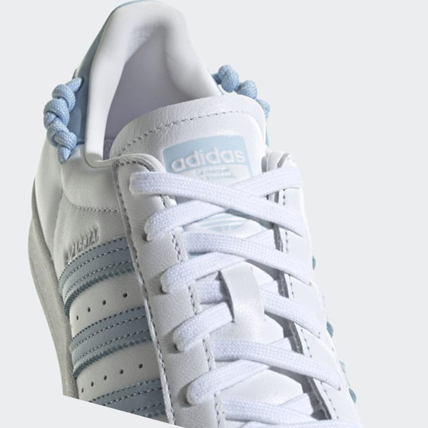 Zapatillas Adidas Superstar Mujer Chile Blancas - LOYGBS652