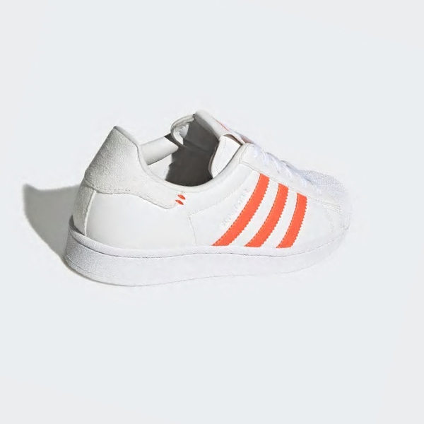 Zapatillas Adidas Superstar Mujer Chile Blancas - MKASYW249