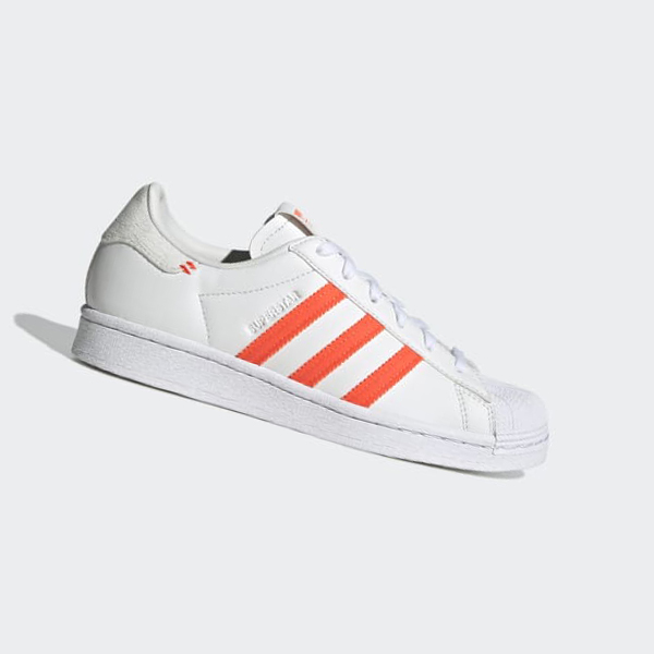 Zapatillas Adidas Superstar Mujer Chile Blancas - MKASYW249