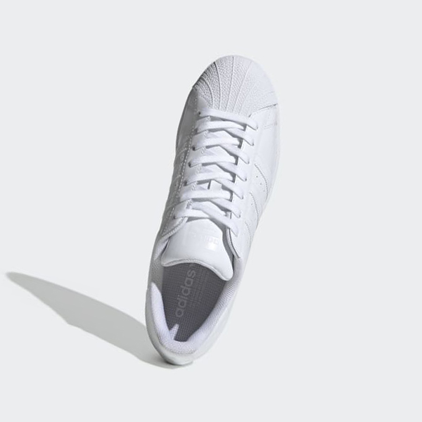 Zapatillas Adidas Superstar Mujer Chile Blancas - PNWREZ935