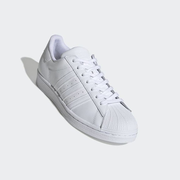 Zapatillas Adidas Superstar Mujer Chile Blancas - PNWREZ935