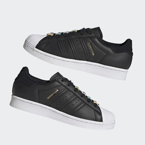 Zapatillas Adidas Superstar Mujer Chile Blancas - QHXGLB645