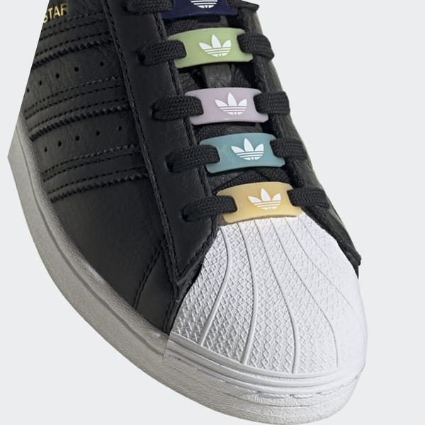 Zapatillas Adidas Superstar Mujer Chile Blancas - QHXGLB645