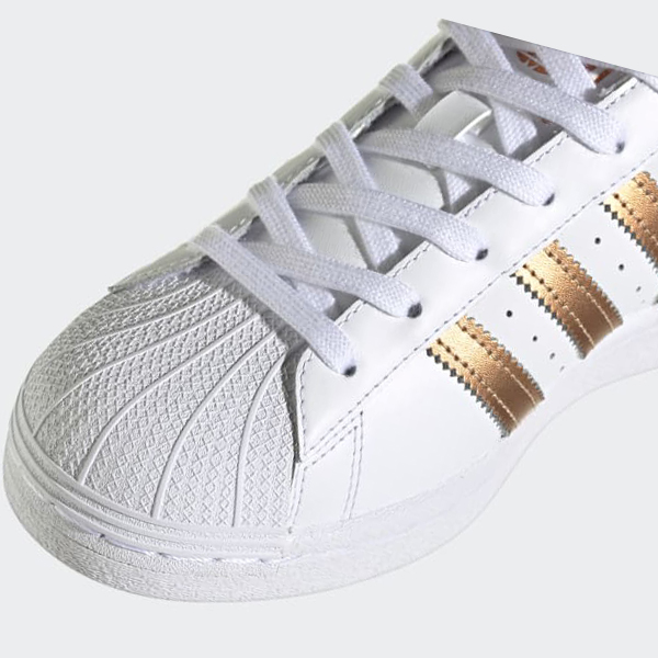 Zapatillas Adidas Superstar Mujer Chile Blancas - QLTKZA514