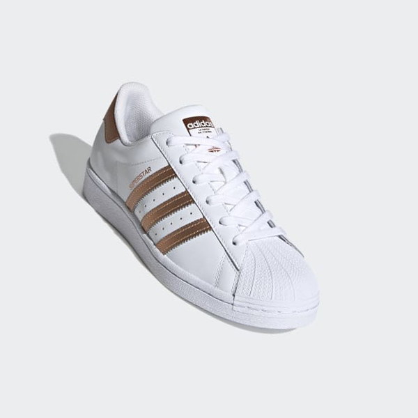 Zapatillas Adidas Superstar Mujer Chile Blancas - QLTKZA514