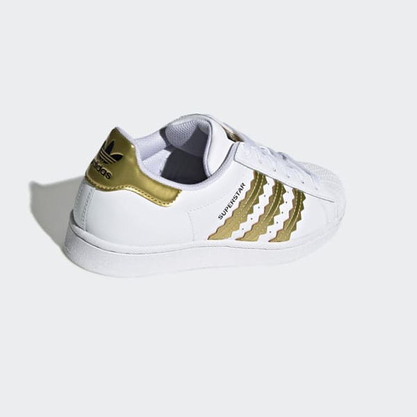 Zapatillas Adidas Superstar Mujer Chile Blancas - SKVLRF162